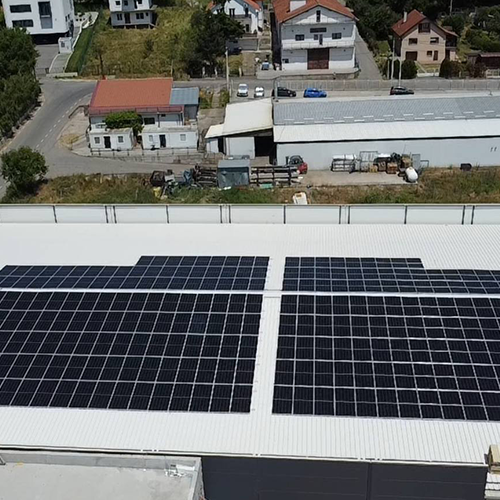 Solarne Elektrane za Industriju unior teos